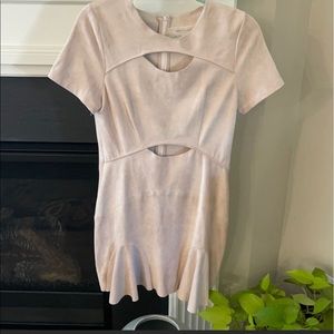 New friends colony suede dress
